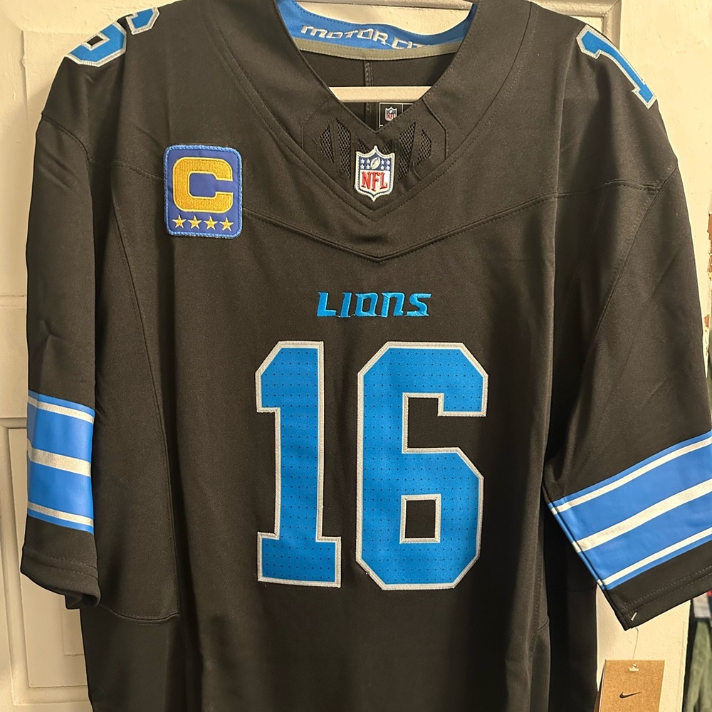 NFL  XXL Jared Goff Detroit Lions Jersey